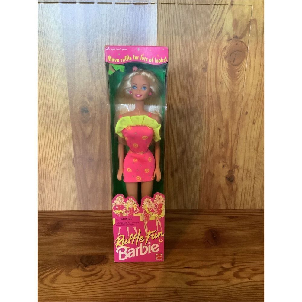 Ruffle Fun Barbie Move Ruffle For‎ Lots Of Looks 1994 Mattel #12433